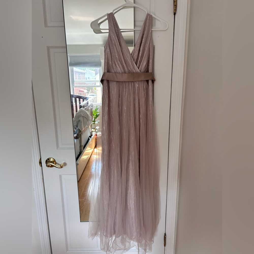 Vera Wang White collection gown - pink champagne